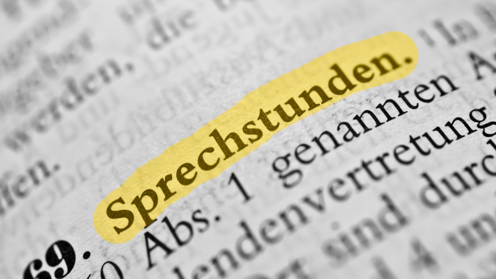 Offene Sprechstunde jeden Montag 12:00 bis 16:00 Uhr