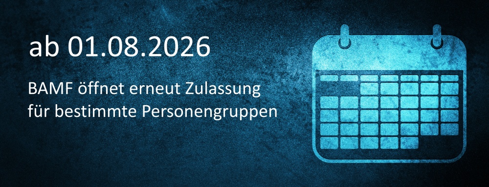 Öffnung der Integrationskurse für EU-Bürger und Personen mit §24 AufenthG